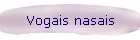 Vogais nasais